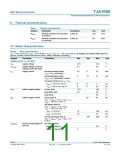 浏览型号TJA1055的Datasheet PDF文件第11页