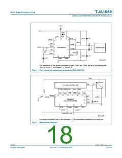 浏览型号TJA1055的Datasheet PDF文件第18页
