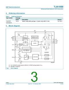 浏览型号TJA1055的Datasheet PDF文件第3页
