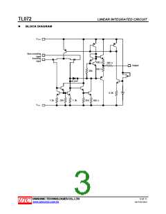 浏览型号TL072的Datasheet PDF文件第3页