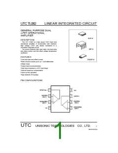 浏览型号TL082的Datasheet PDF文件第1页