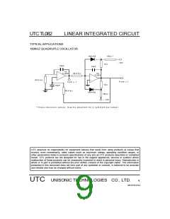浏览型号TL082的Datasheet PDF文件第9页