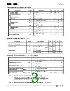 浏览型号TLP109的Datasheet PDF文件第3页