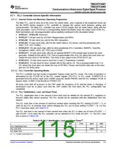 浏览型号TMS320TCI6487的Datasheet PDF文件第115页
