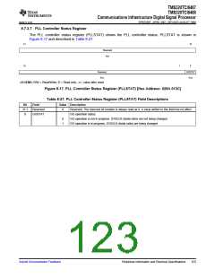 浏览型号TMS320TCI6487的Datasheet PDF文件第123页