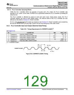 浏览型号TMS320TCI6487的Datasheet PDF文件第129页