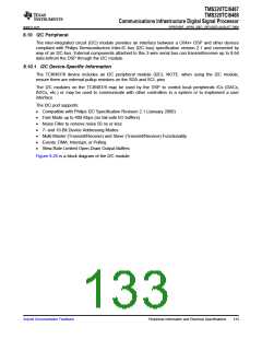 浏览型号TMS320TCI6487的Datasheet PDF文件第133页