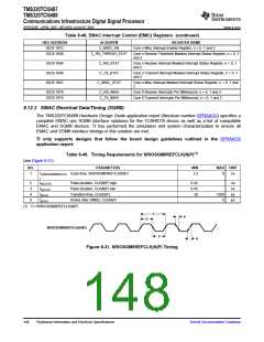 浏览型号TMS320TCI6487的Datasheet PDF文件第148页