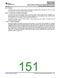 浏览型号TMS320TCI6487的Datasheet PDF文件第151页
