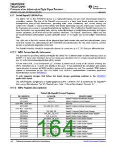 浏览型号TMS320TCI6487的Datasheet PDF文件第164页