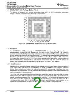 浏览型号TMS320TCI6487的Datasheet PDF文件第2页