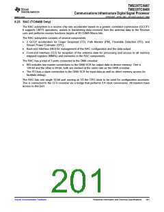 浏览型号TMS320TCI6487的Datasheet PDF文件第201页