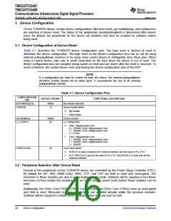 浏览型号TMS320TCI6487的Datasheet PDF文件第46页