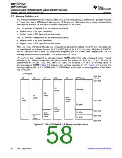浏览型号TMS320TCI6487的Datasheet PDF文件第58页