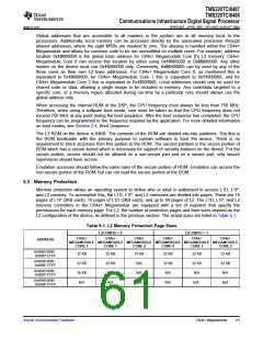 浏览型号TMS320TCI6487的Datasheet PDF文件第61页