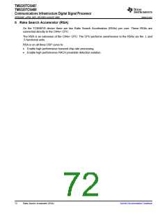 浏览型号TMS320TCI6487的Datasheet PDF文件第72页