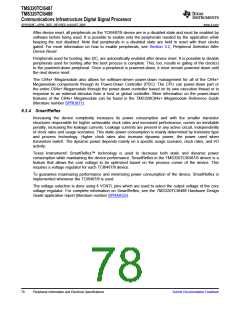 浏览型号TMS320TCI6487的Datasheet PDF文件第78页