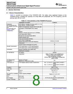 浏览型号TMS320TCI6487的Datasheet PDF文件第8页