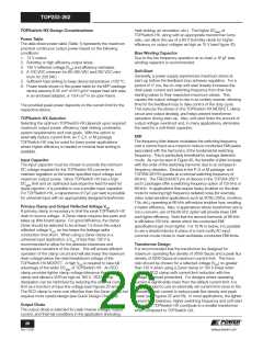浏览型号TOP256PN的Datasheet PDF文件第26页
