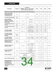 浏览型号TOP256PN的Datasheet PDF文件第34页
