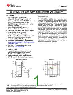 浏览型号TPS54232的Datasheet PDF文件第1页