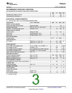 浏览型号TPS54232的Datasheet PDF文件第3页
