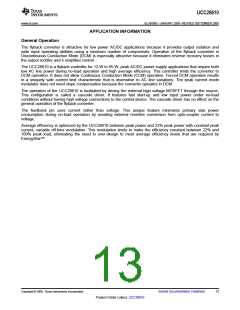 浏览型号UCC28610的Datasheet PDF文件第13页