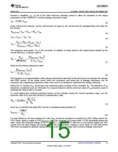 浏览型号UCC28610的Datasheet PDF文件第15页