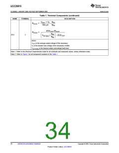 浏览型号UCC28610的Datasheet PDF文件第34页