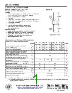 浏览型号UF5408的Datasheet PDF文件第1页