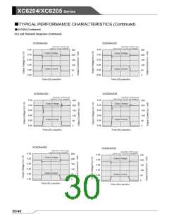 浏览型号XC6204的Datasheet PDF文件第30页