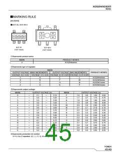 浏览型号XC6204的Datasheet PDF文件第45页