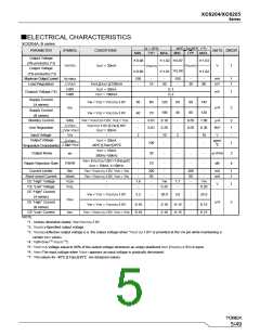 浏览型号XC6204的Datasheet PDF文件第5页