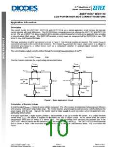 浏览型号ZXCT1109的Datasheet PDF文件第10页
