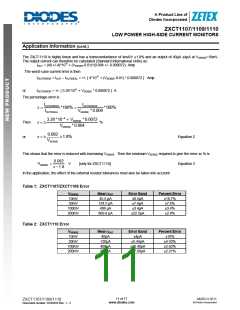 浏览型号ZXCT1109的Datasheet PDF文件第11页