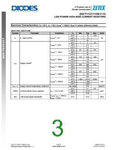 浏览型号ZXCT1109的Datasheet PDF文件第3页