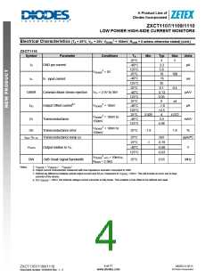 浏览型号ZXCT1109的Datasheet PDF文件第4页