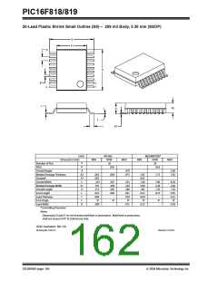 浏览型号16F819的Datasheet PDF文件第162页