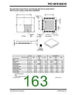 浏览型号16F819的Datasheet PDF文件第163页