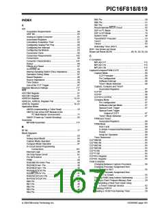 浏览型号16F819的Datasheet PDF文件第167页