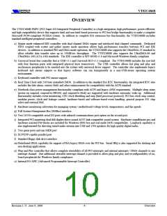 浏览型号VT82C686B的Datasheet PDF文件第10页