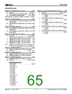 浏览型号VT82C686B的Datasheet PDF文件第65页
