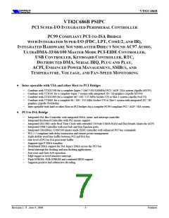 浏览型号VT82C686B的Datasheet PDF文件第7页