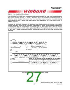浏览型号W25Q80BV的Datasheet PDF文件第27页