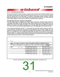 浏览型号W25Q80BV的Datasheet PDF文件第31页