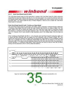 浏览型号W25Q80BV的Datasheet PDF文件第35页