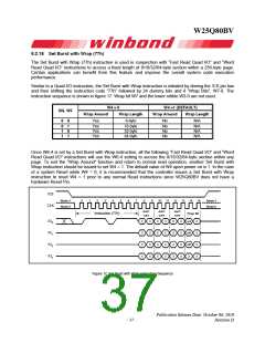 浏览型号W25Q80BV的Datasheet PDF文件第37页
