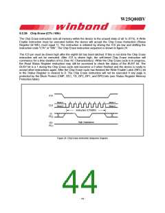 浏览型号W25Q80BV的Datasheet PDF文件第44页