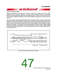 浏览型号W25Q80BV的Datasheet PDF文件第47页