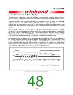 浏览型号W25Q80BV的Datasheet PDF文件第48页